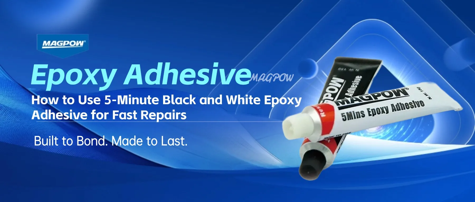 How to Use 5-Minute Black and White Epoxy Adhesive for Fast Repairs